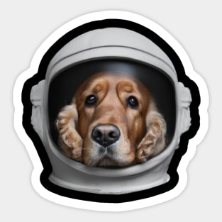 Astraminals Spanielnaut Sticker